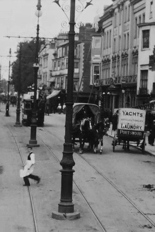 Tram Journey through Southampton 1900 official movie poster