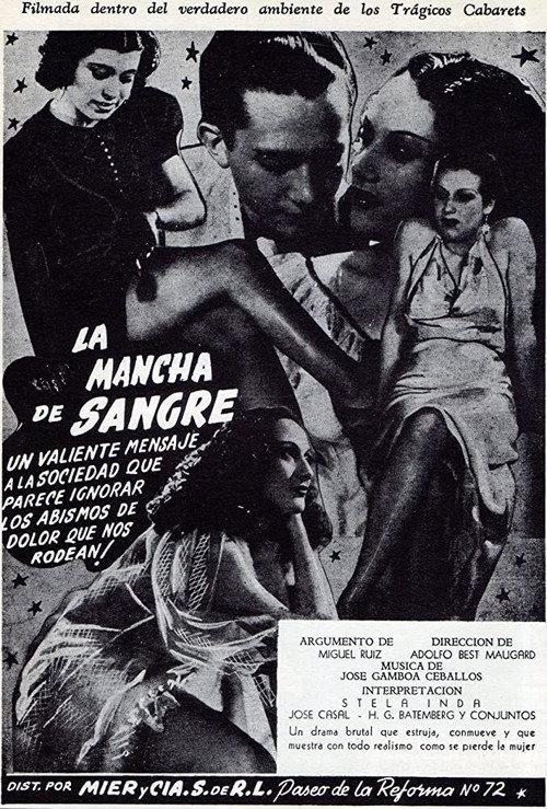 The Blood Stain 1943 official movie poster