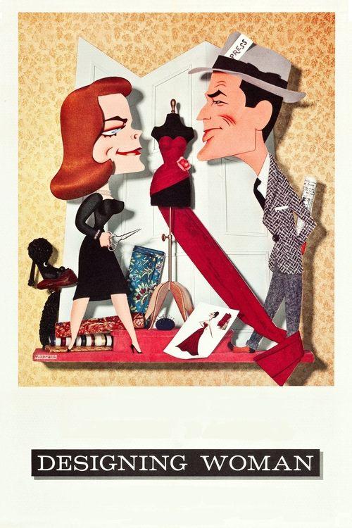 Designing Woman 1957 official movie poster