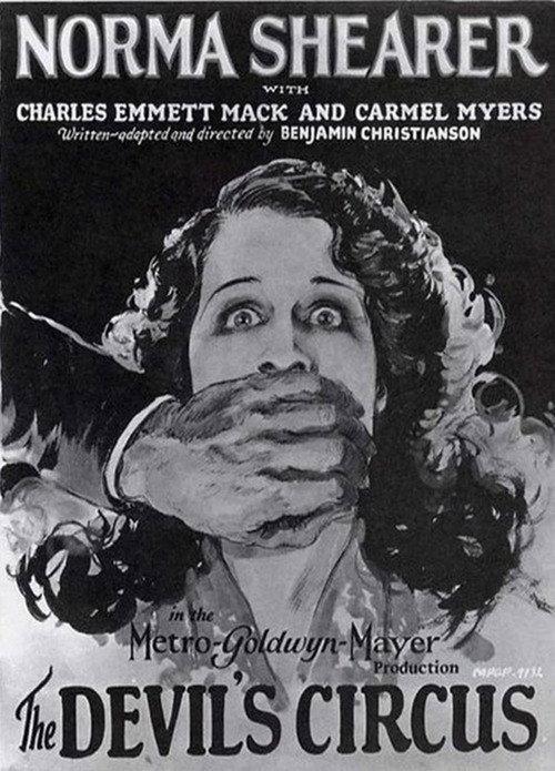 The Devil's Circus 1926 official movie poster