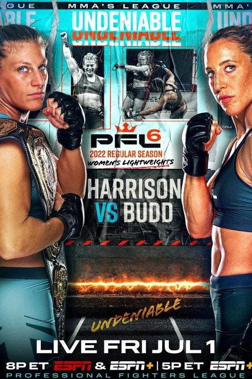 PFL 2022 #6: Regular Season - Harrison vs Young 2022 official movie poster