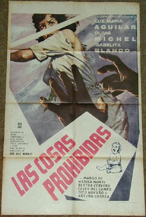 Las cosas prohibidas 1961 official movie poster