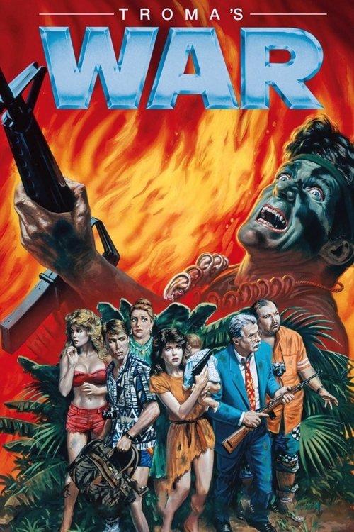 Troma's War 1988 official movie poster