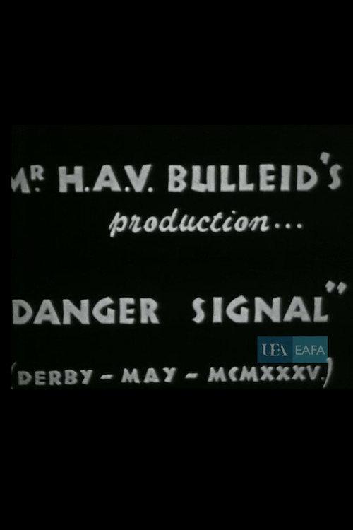 Danger Signal 1935 official movie poster