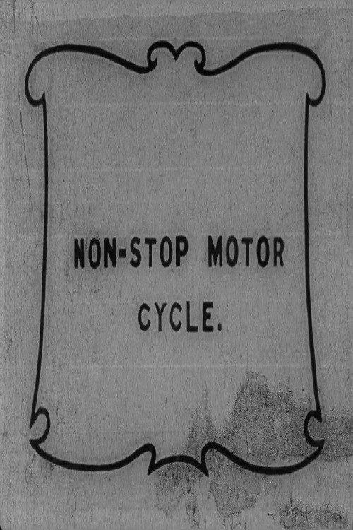The Non-Stop Motor Bicycle 1908 official movie poster