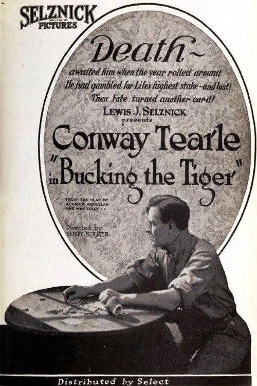 Bucking the Tiger 1921 official movie poster