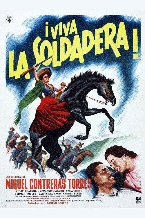 ¡Viva la soldadera! 1960 official movie poster
