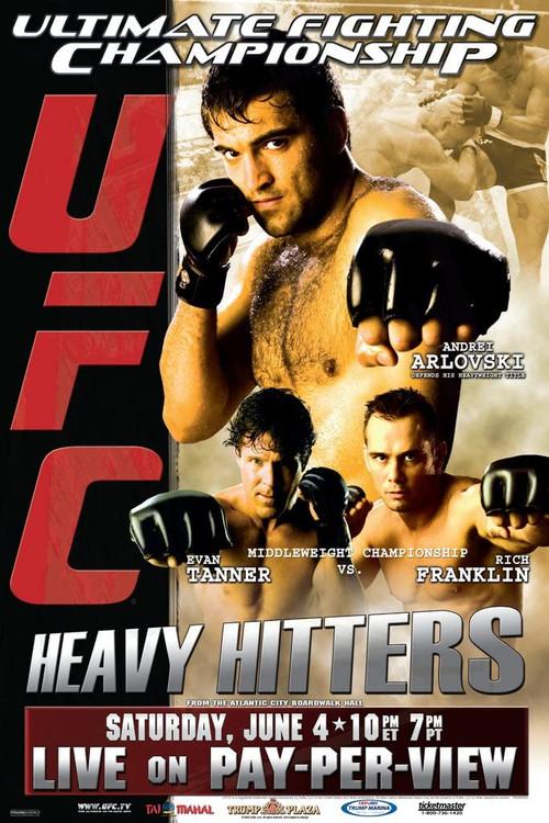 UFC 53: Heavy Hitters 2005 official movie poster