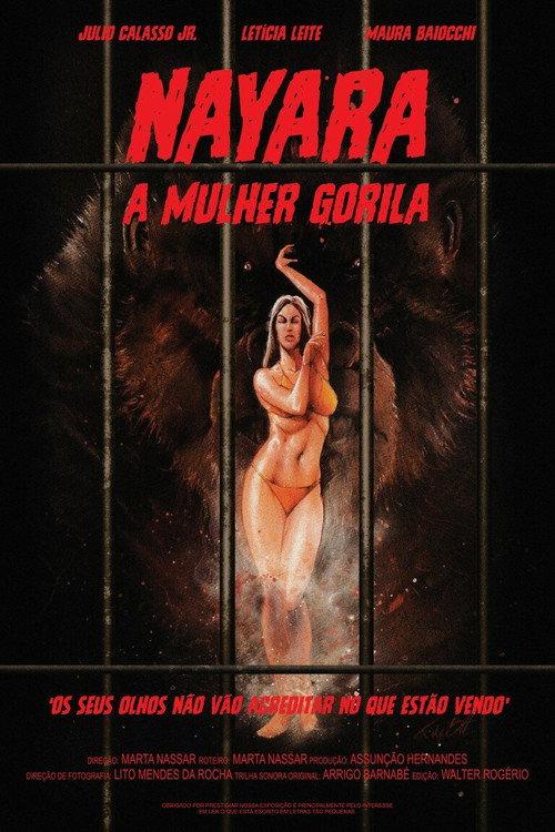 Nayara, A Mulher Gorila 1992 official movie poster