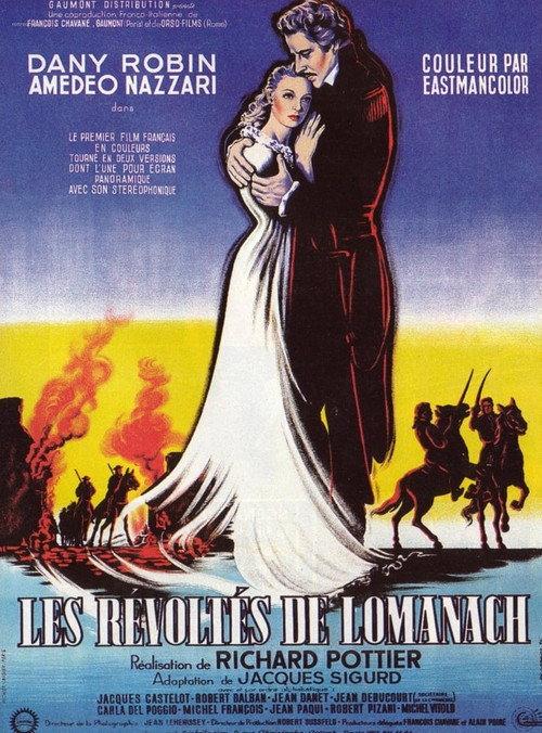 The Rebels of Lomanach 1954 official movie poster