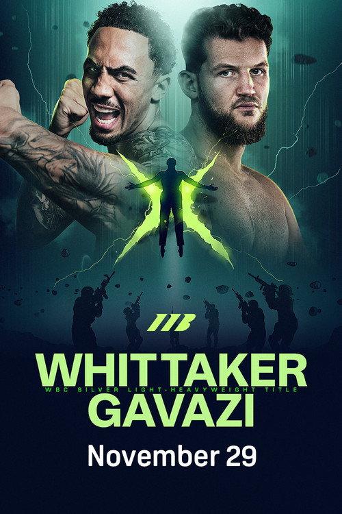 Ben Whittaker vs. Benjamin Gavazi 2025 official movie poster