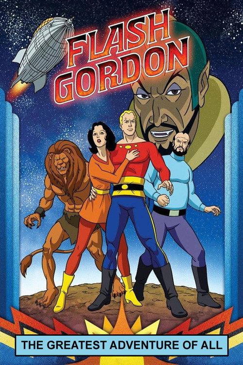 Flash Gordon: The Greatest Adventure of All 1982 official movie poster