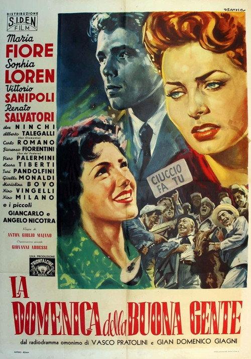 Good Folk's Sunday 1953 official movie poster
