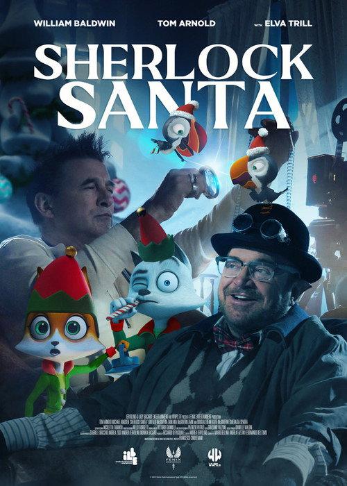 Sherlock Santa 2023 official movie poster