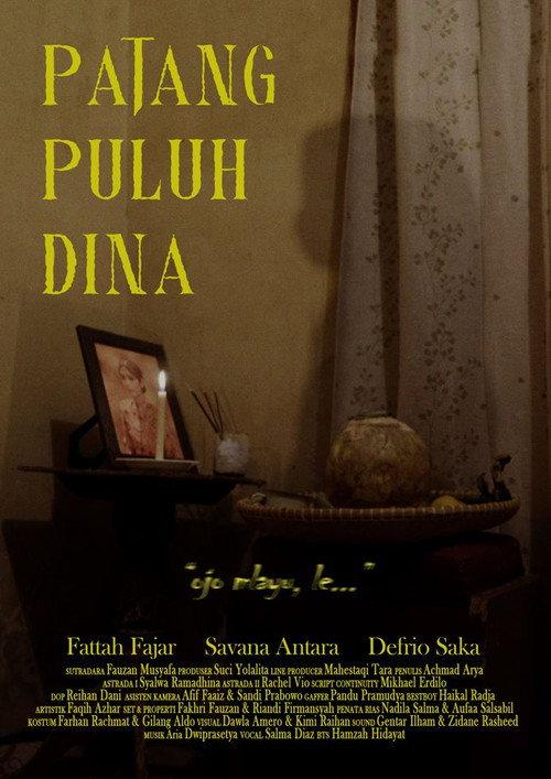 Patang Puluh Dina 2023 official movie poster