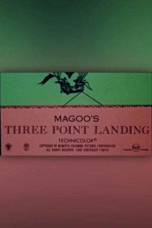 Magoo’s Three-Point Landing 1958 official movie poster