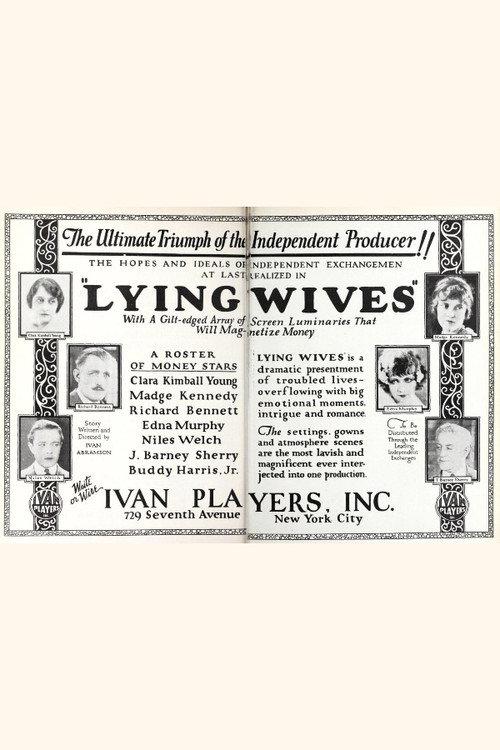 Lying Wives 1925 official movie poster