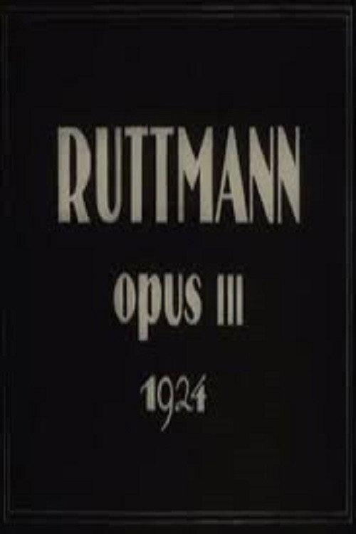 Opus III 1924 official movie poster