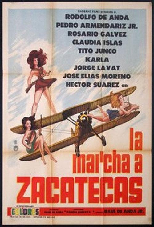 La marcha a Zacatecas 1969 official movie poster