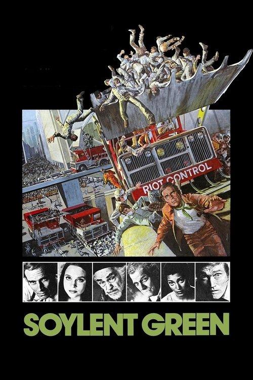 Soylent Green 1973 official movie poster