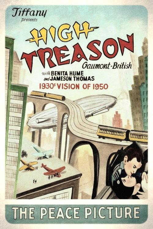 High Treason 1929 official movie poster