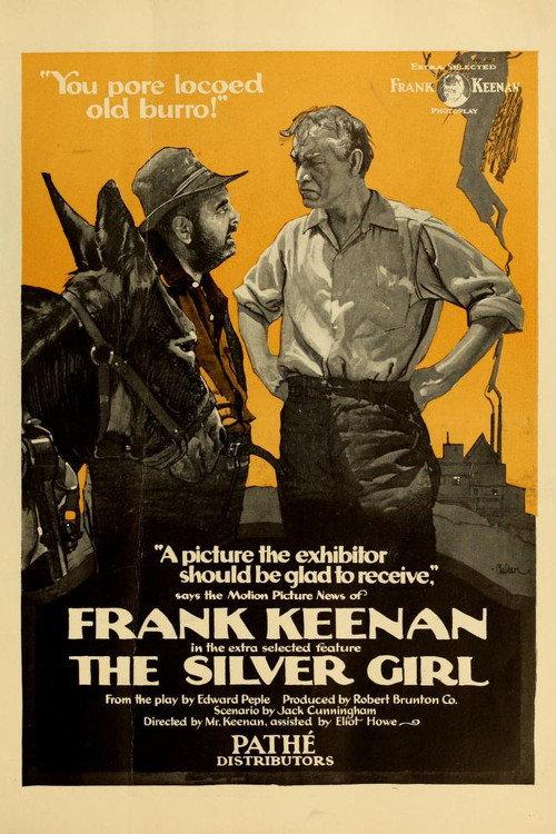The Silver Girl 1919 official movie poster