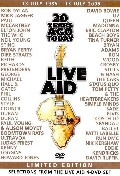 Live Aid: 20 Years Ago Today 2005 official movie poster