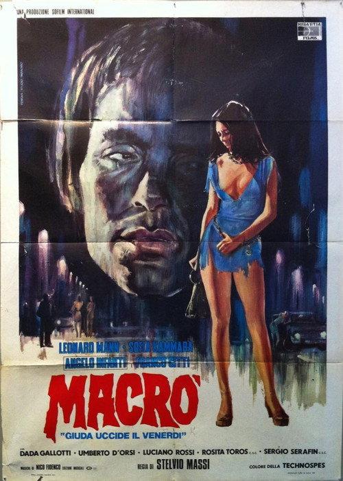 Macrò 1974 official movie poster