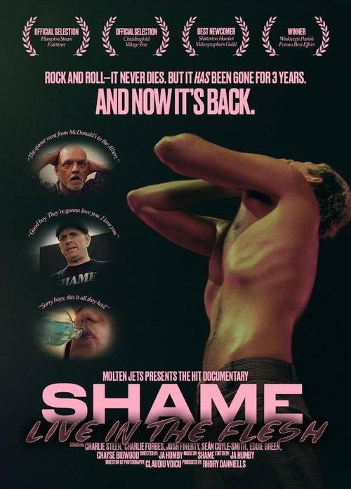 Shame - Live in the Flesh 2021 official movie poster