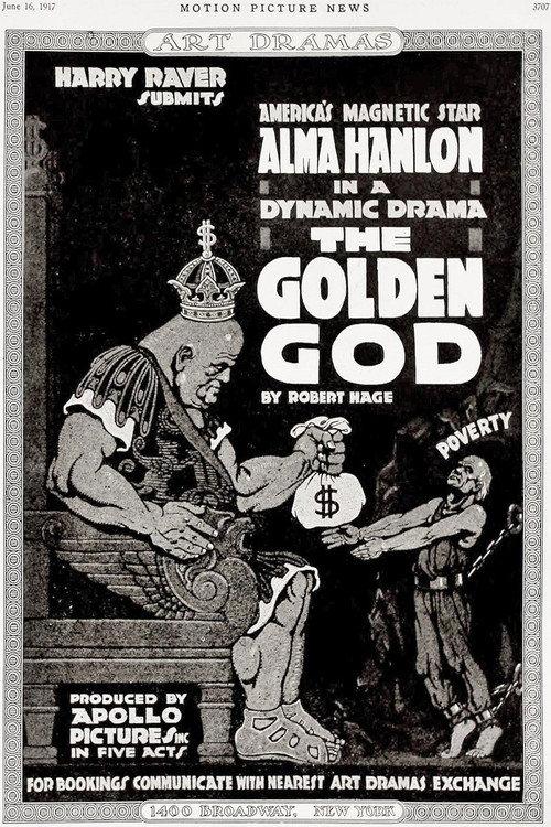 The Golden God 1917 official movie poster