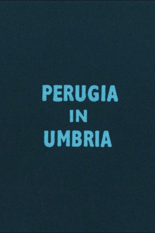 Perugia in Umbria 1950 official movie poster