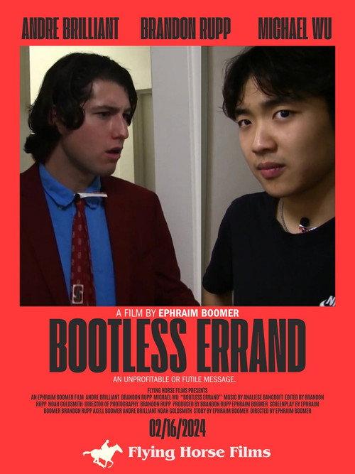 Bootless Errand 2024 official movie poster