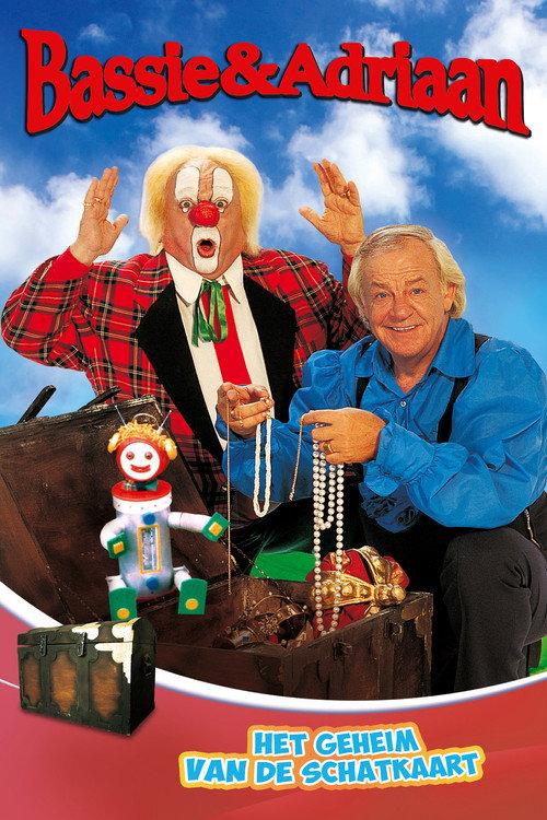 Bassie & Adriaan: Het geheim van de schatkaart 1987 official movie poster