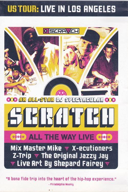 Scratch: All the Way Live 2004 official movie poster