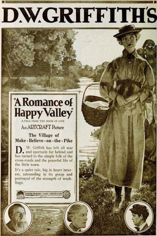 A Romance of Happy Valley 1919 official movie poster