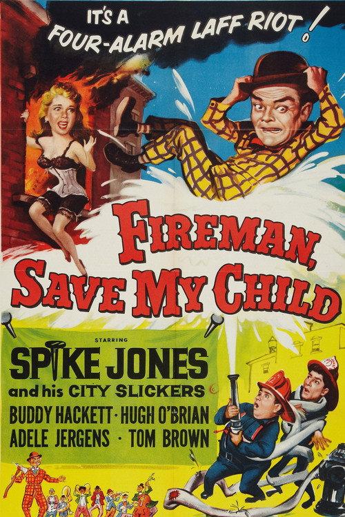 Fireman Save My Child 1954 official movie poster