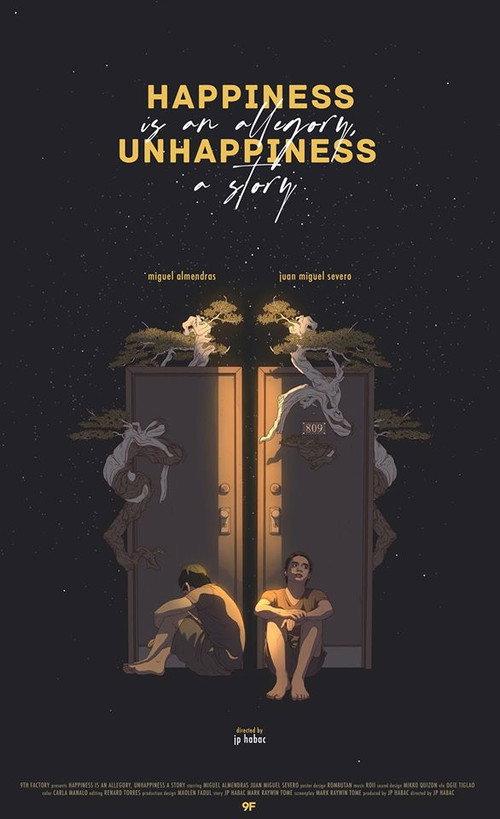 Happiness is an Allegory, Unhappiness is a Story 2020 official movie poster