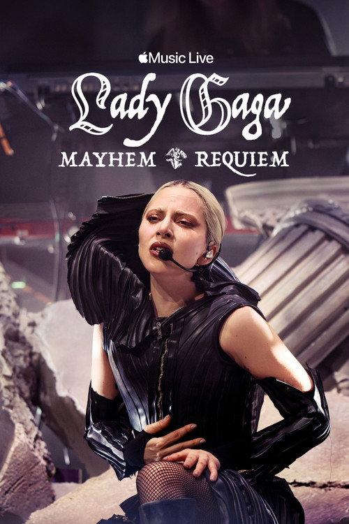 Apple Music Live: Lady Gaga MAYHEM Requiem 2026 official movie poster