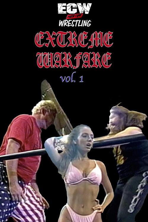 ECW Extreme Warfare Vol. 1 1995 official movie poster
