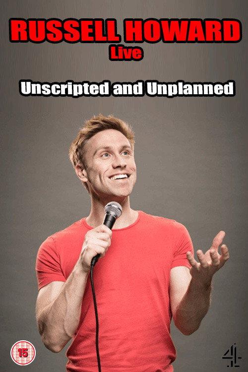 Russell Howard Live: Unscripted and Unplanned 2014 official movie poster