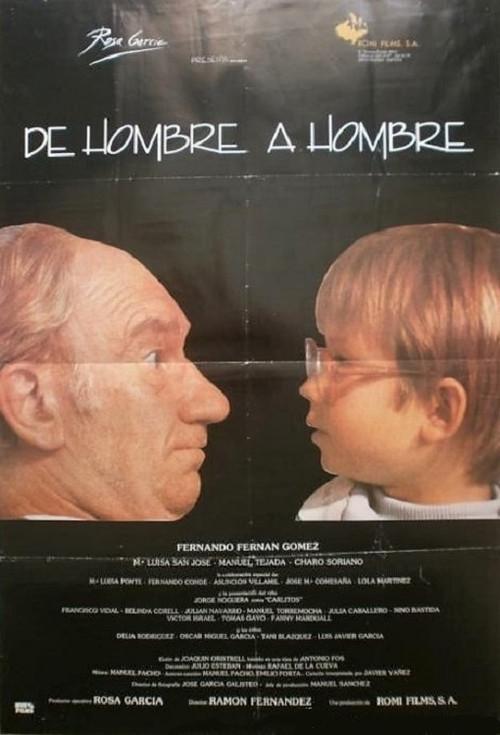 De hombre a hombre 1985 official movie poster