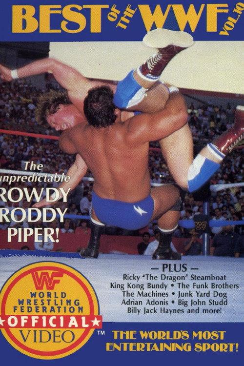The Best of the WWF: volume 10 1987 official movie poster