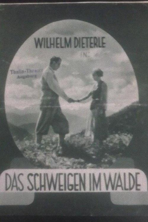 Silence of the Forest 1929 official movie poster