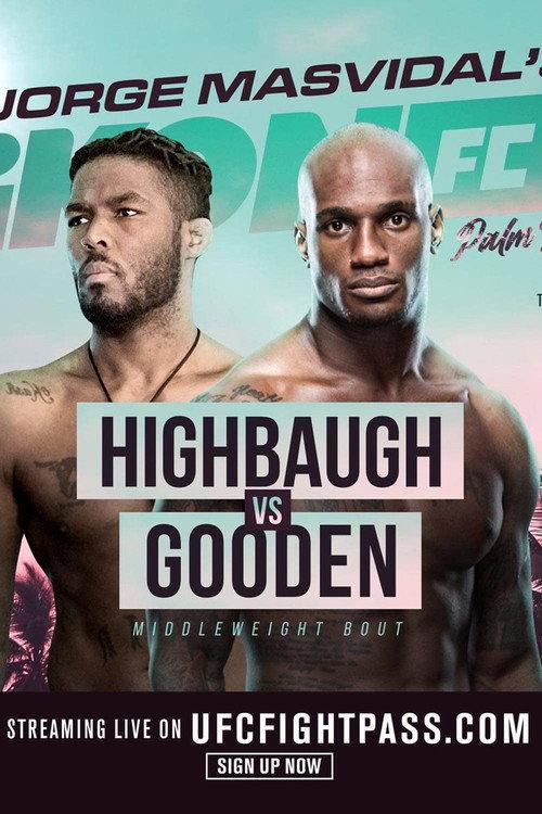 Jorge Masvidal's iKON FC 1: Highbaugh vs. Gooden 2022 official movie poster