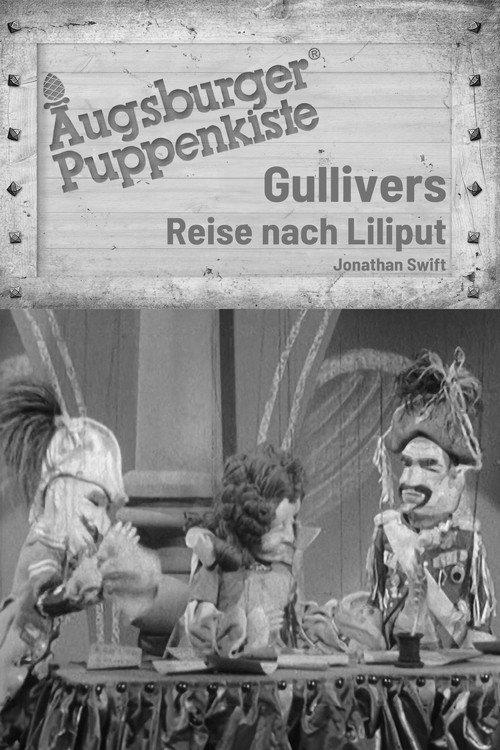 Augsburger Puppenkiste - Gullivers Reise nach Lilliput 1955 official movie poster