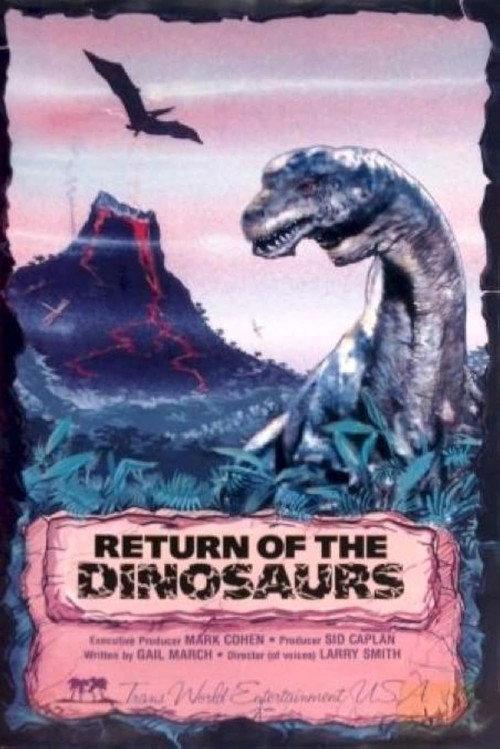 Return of the Dinosaurs 1984 official movie poster