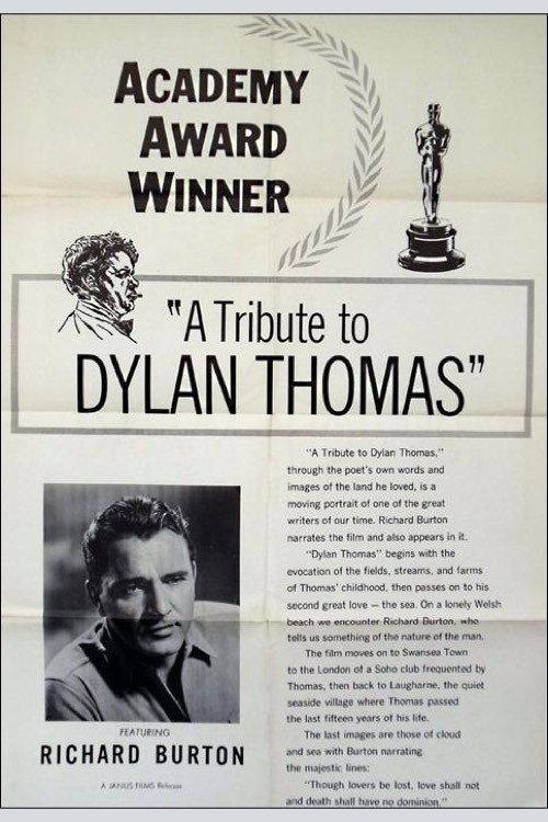 Dylan Thomas 1962 official movie poster
