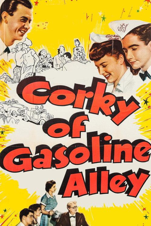 Corky of Gasoline Alley 1951 official movie poster