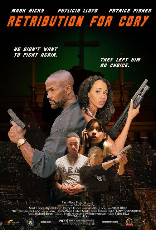 Retribution for Cory 2024 official movie poster