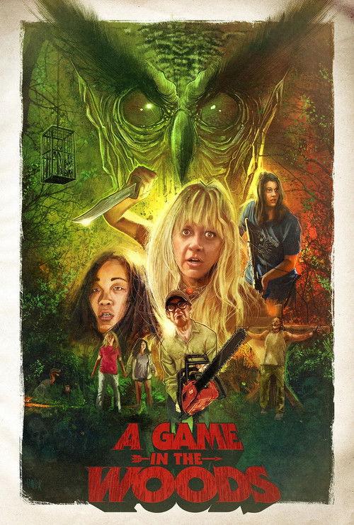 A Game in the Woods 2024 official movie poster